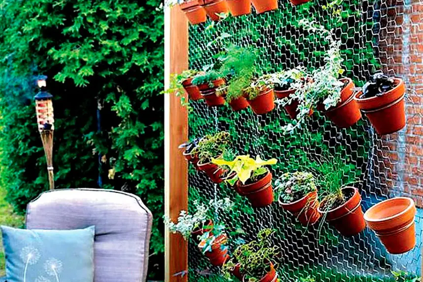Even herbs can join the vertical revolution.