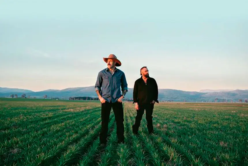 HEADING BUSH: The Wolfe Brothers value their connection to regional fans.
