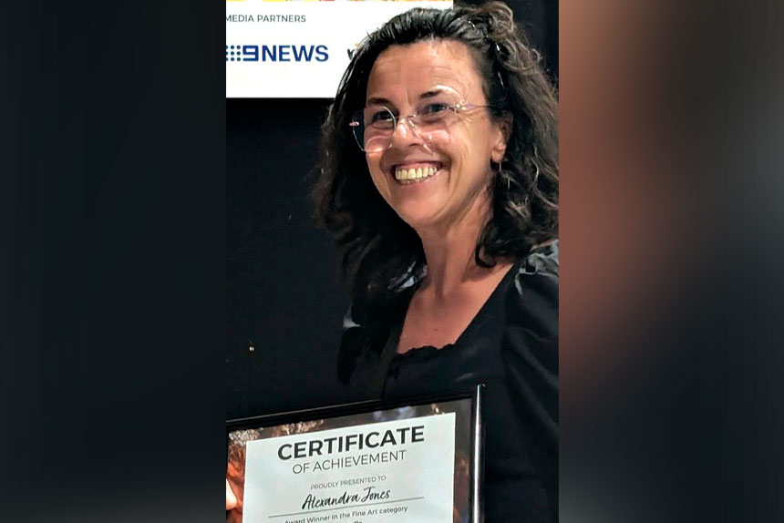 Ipswich Artist Alex Jones Finds Healing Through Art