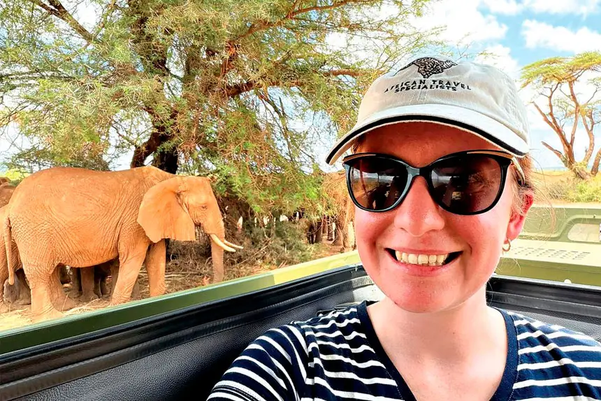 READY TO HELP: Vastly experienced Helloworld travel team leader Georgina Chamarenko.