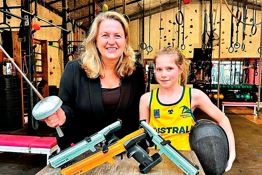 HUGE PRIDE: As Ipswich Mayor, Teresa Harding cannot wait to showcase her city to the world.