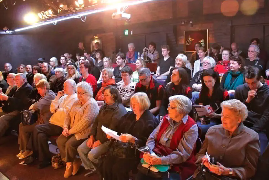 The Ipswich Little Theatre is in a celebratory mood.