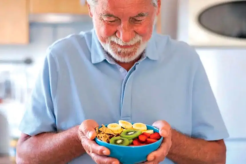 STAYING HEALTHY: Ageing bodies still require adequate nutrition to maintain health and function.