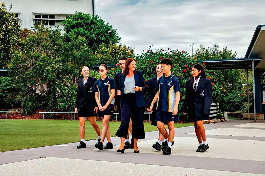 TRUE LEADER: Executive Principal Sally Goodfellow is building a caring school culture.