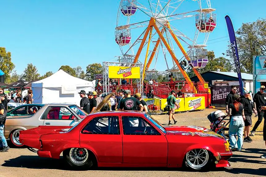 ACTION APLENTY: For longtime Jamboree fans, there was everything they have come to expect –including some seriously quick passes across the weekend.