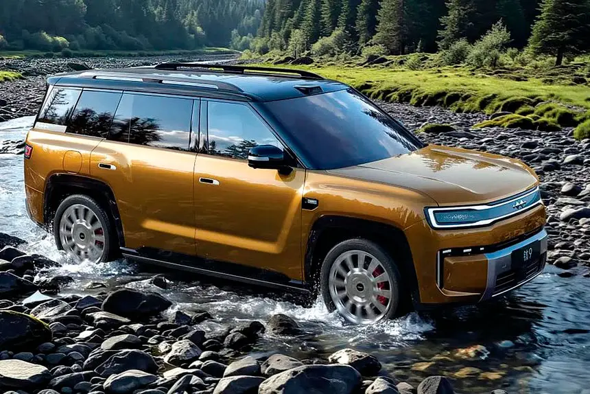 BIG DEAL: At more than 5.2 metres long, the six-seat SUV is one of the largest vehicles in the BYD stable.