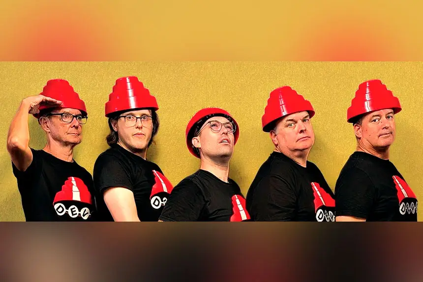 DEVO’s unmistakable red energy domes and signature costumes will feature.