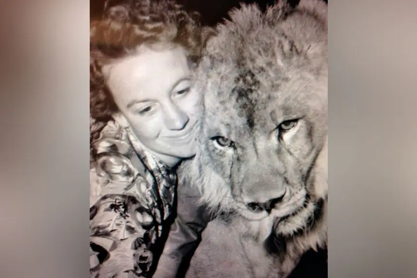 LOOKING BACK: Lorraine Ashton and a grown-up Beryl.