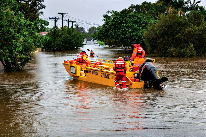 INVALUABLE ROLE: When disaster strikes, SES volunteers are among the first to assist.