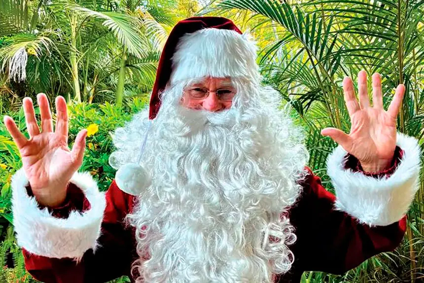 SUIT UP: Hands up who wants to join Team Santa this Christmas.
