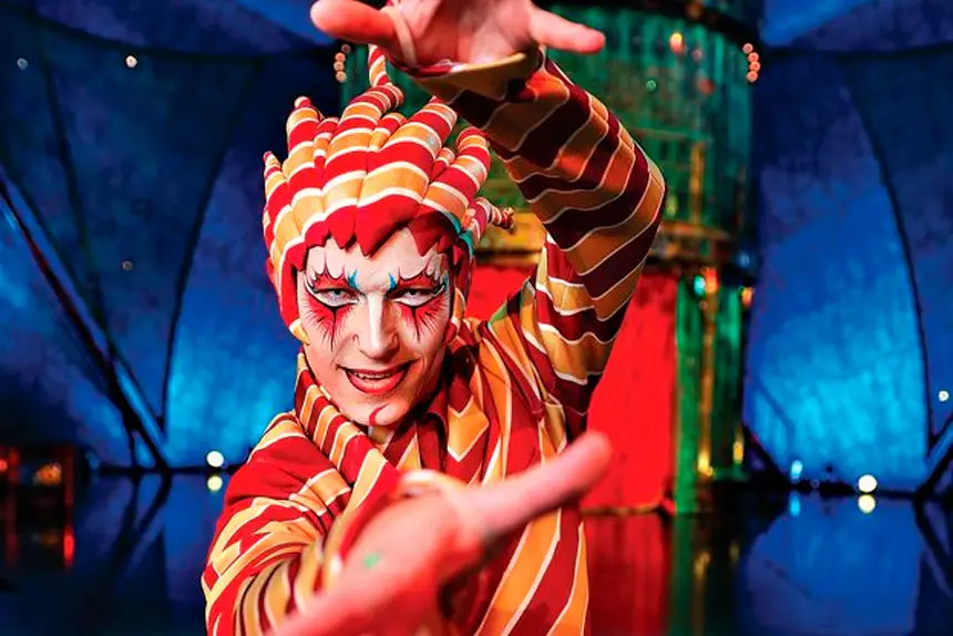 THE TRICKSTER: Mitch Wynter was born for the role.