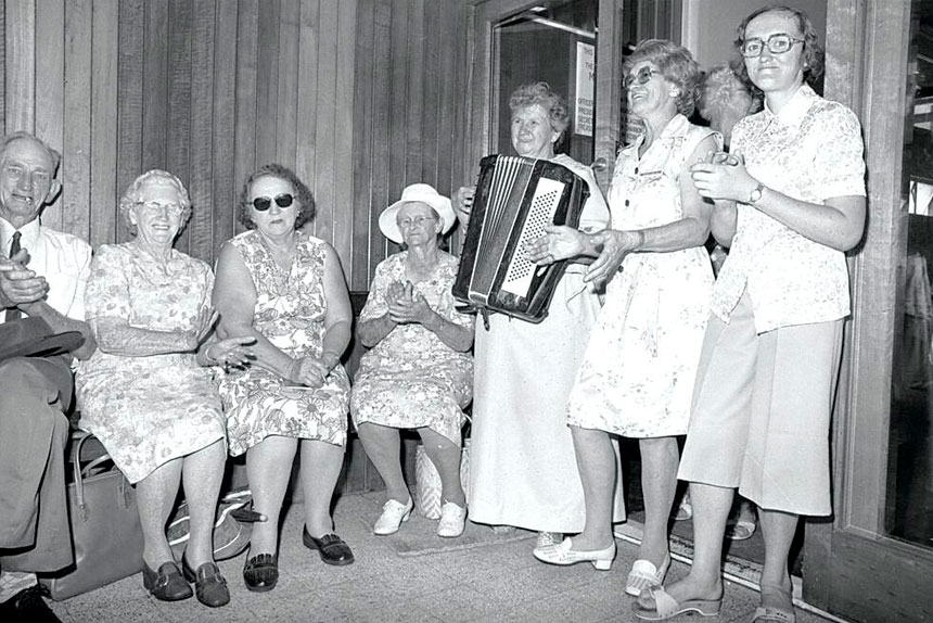 LOOKING BACK: A Queensland Country Women’s Association Ipswich event in November 1977.