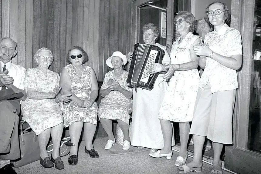 LOOKING BACK: A Queensland Country Women’s Association Ipswich event in November 1977.