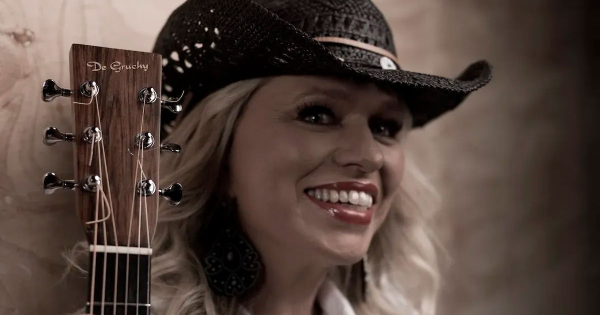TRULY BLESSED: Beccy Cole is determined to keep going.
