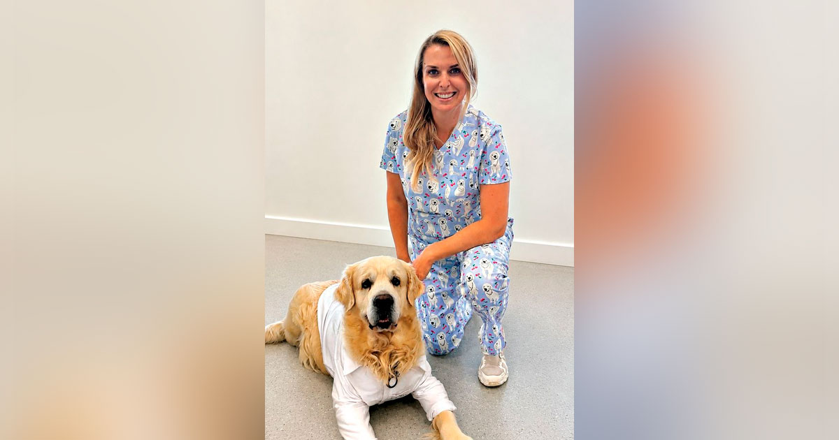 Dogtor Doug is a valued member of staff.