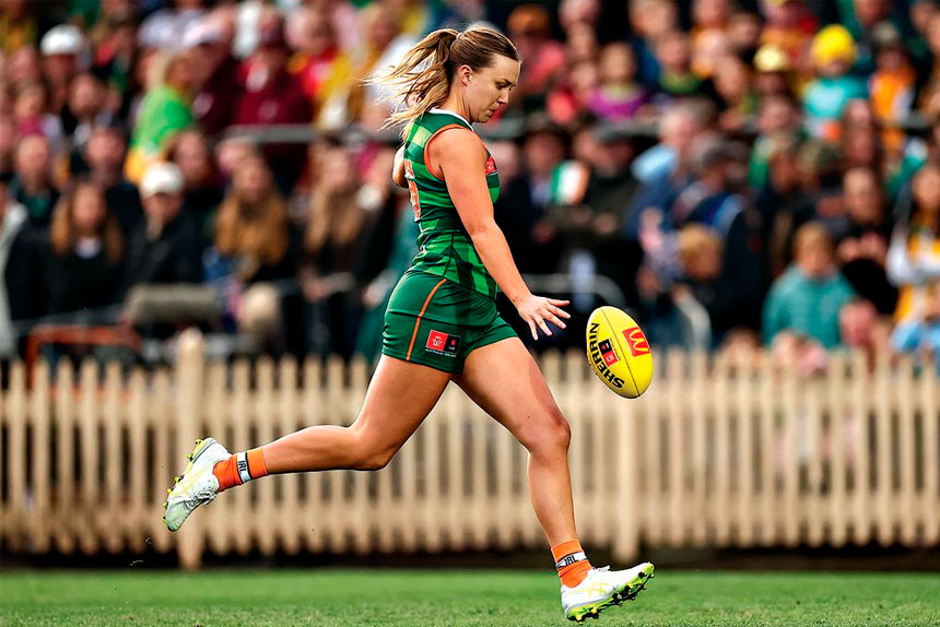 KICKING ON: Neasa Dooley is excited about the trajectory of the women’s game.