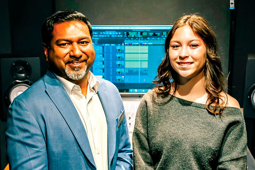 Chaminda Ranasinghe and Grace Alexandra.