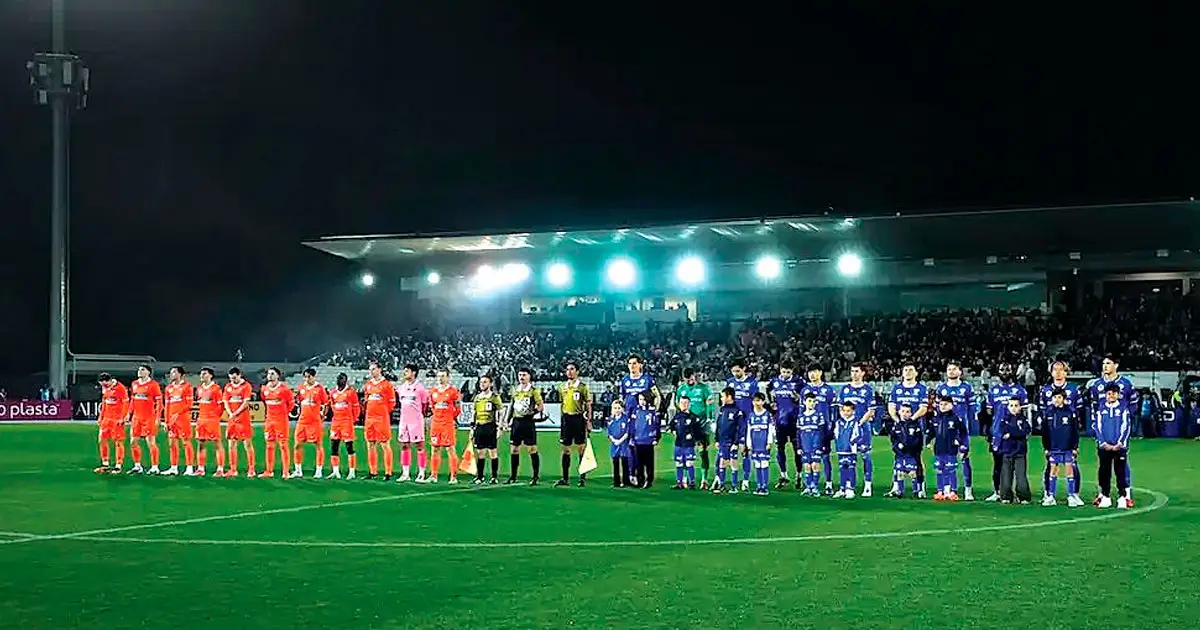 BIG STAGE: Lions FC took on South Melbourne at Lakeside Stadium in Melbourne.