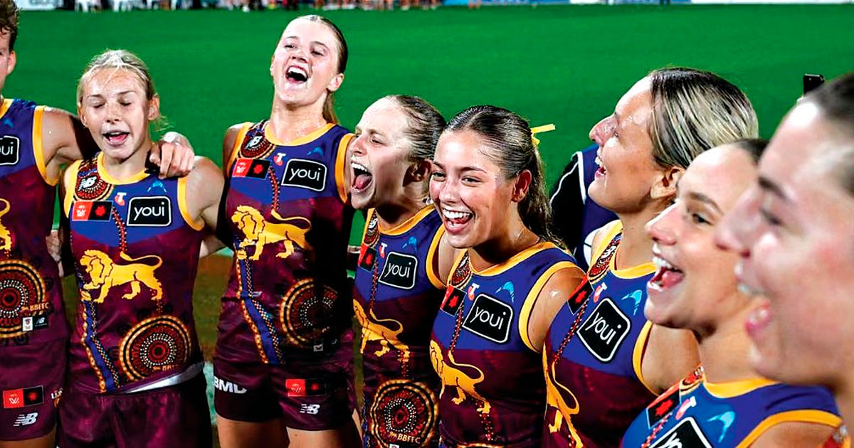The Brisbane Lions bounced back from a heavy defeat.