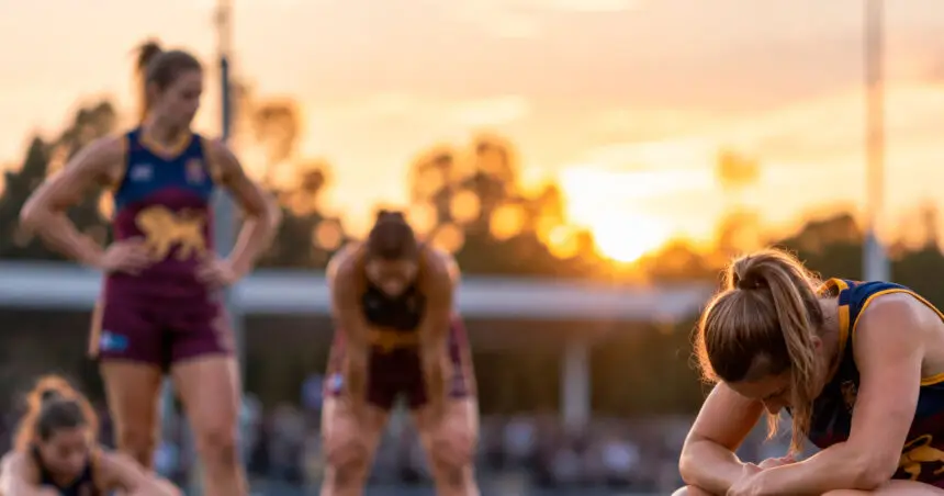 West Coast Eagles hold off Brisbane Lions in AFLW upset