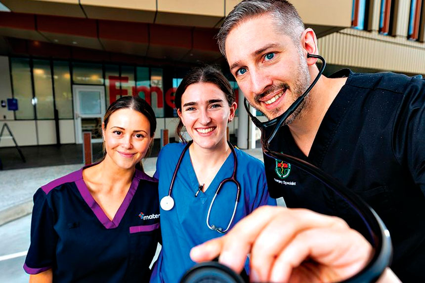TEAM EFFORT: Mater Hospital Springfield General Manager Suzanne Hawksley says staff have quickly risen to the challenge.