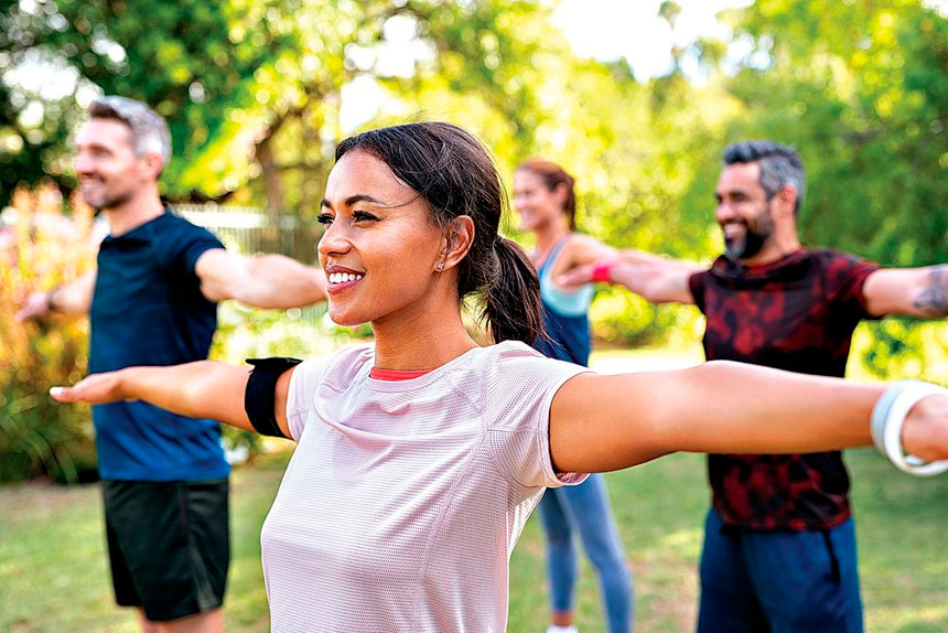 NATURAL LIVING: Regular movement can improve energy, mobility and physical resilience.