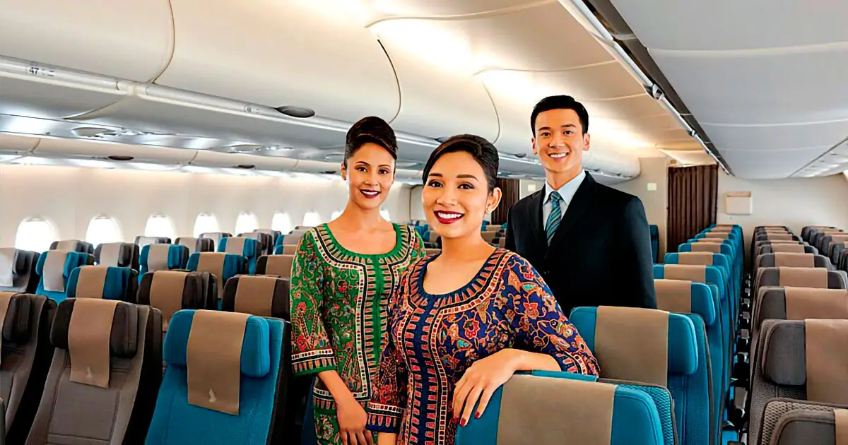 Singapore Airlines has an excellent reputation for service.
