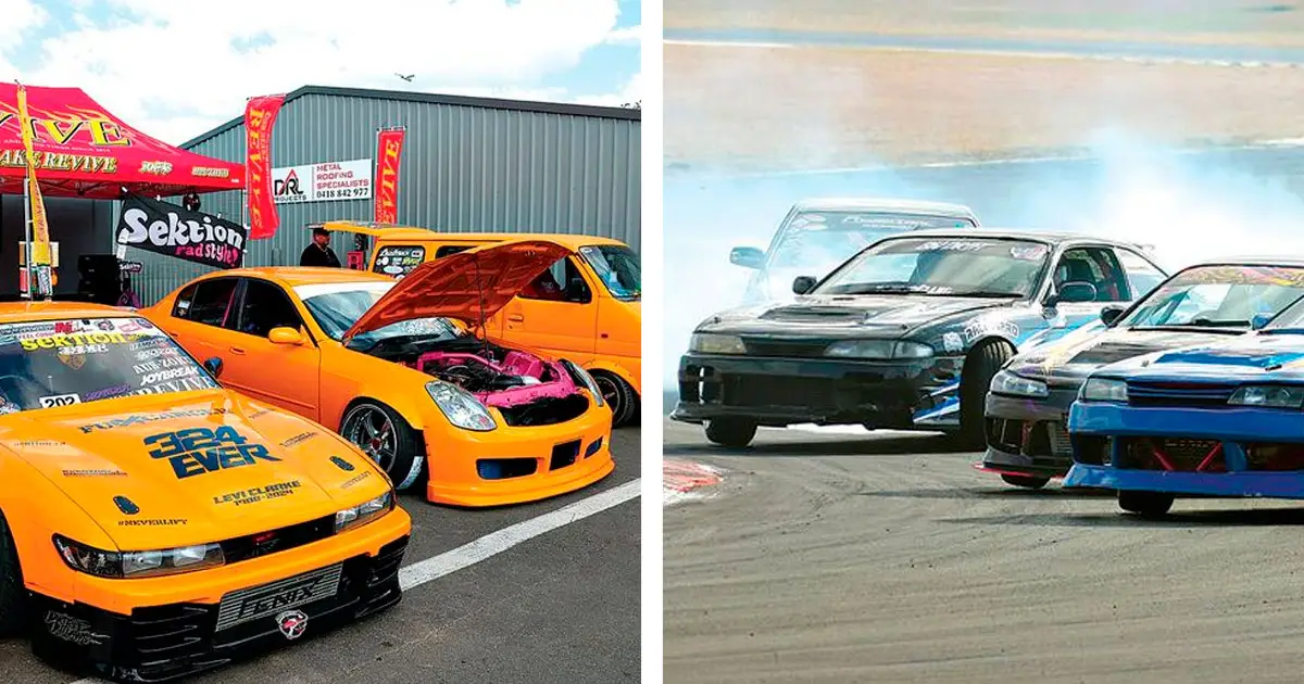 GET THE DRIFT: Spring Drift Matsuri brings together a huge field of drivers for a high-energy celebration of drifting and modified-car culture, providing a huge treat for the fans.