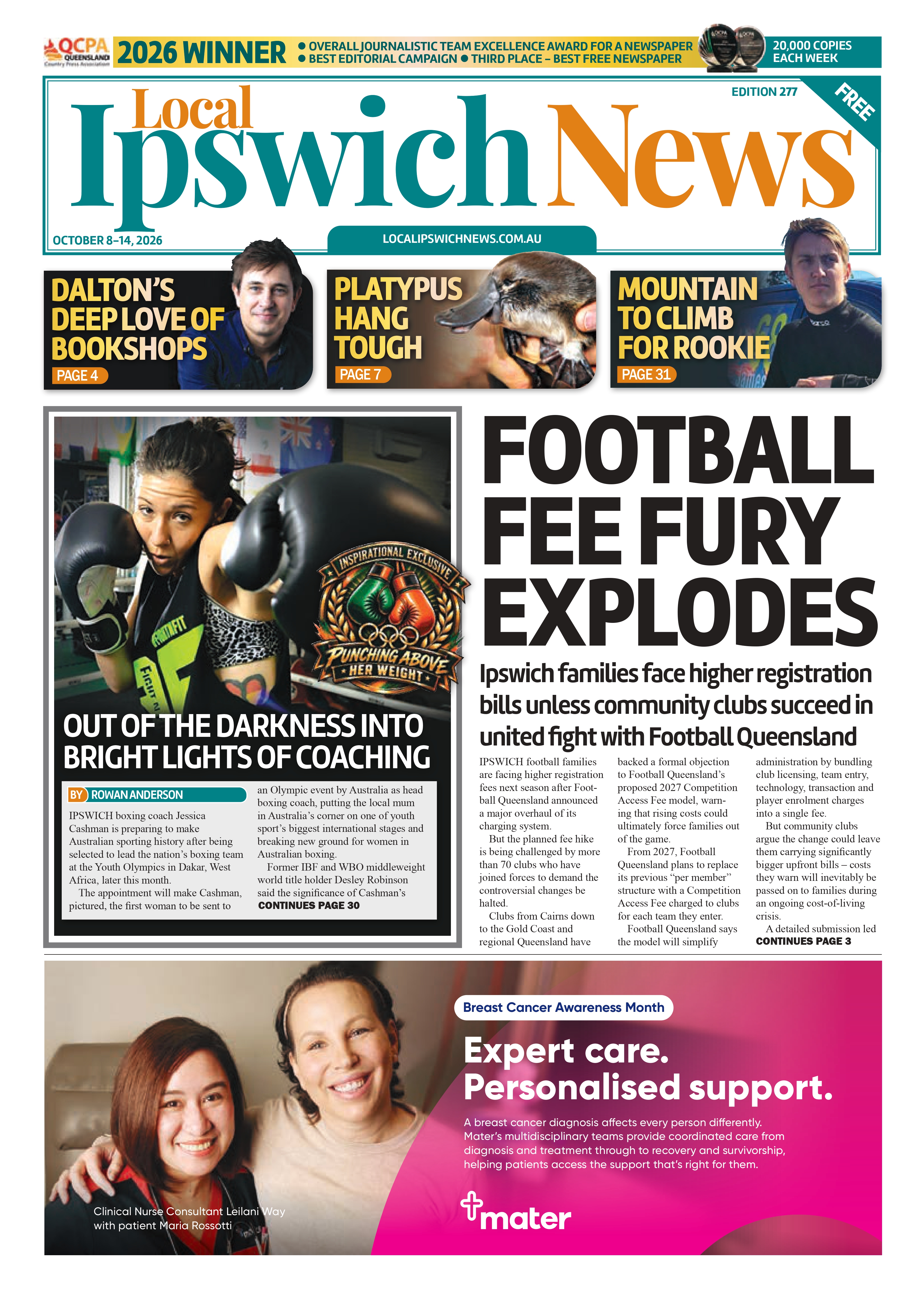 Local Ipswich News Masthead