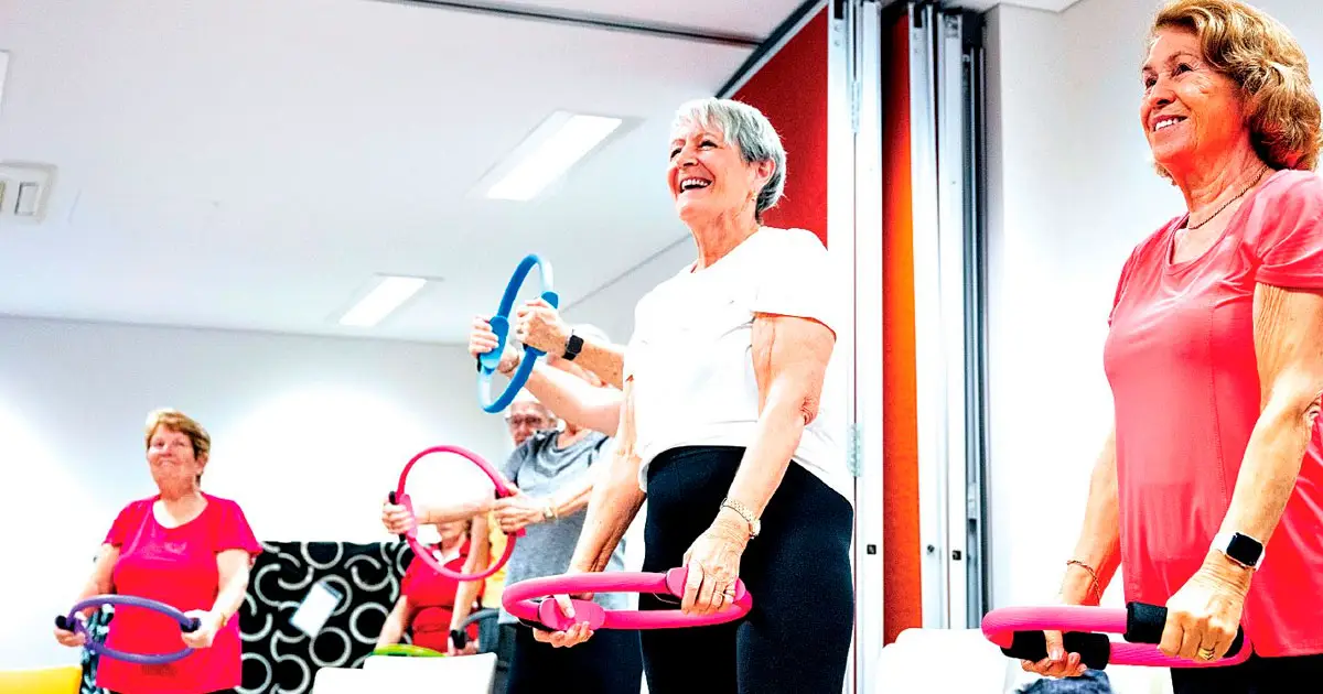 FUN FOR ALL: Group exercise classes are among the options on offer.