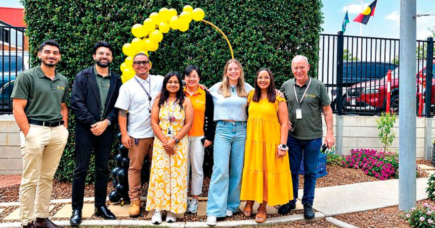 Part of the team at Kambu Aboriginal and Torres Strait Islander Corporation for Health.