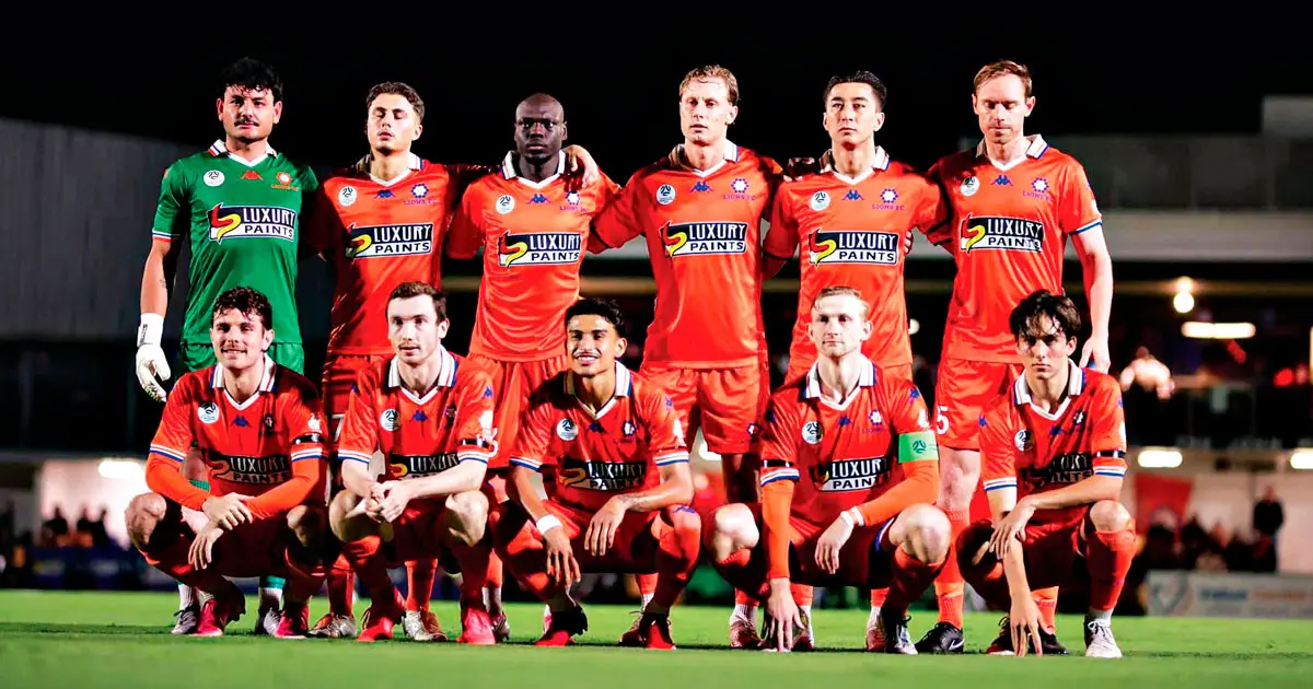Lions FC produced a stunning late fightback.