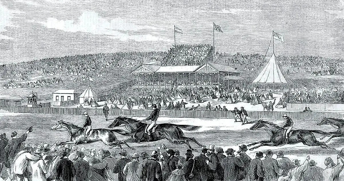 LONG HISTORY: The first running of the Melbourne Cup was in 1861.
