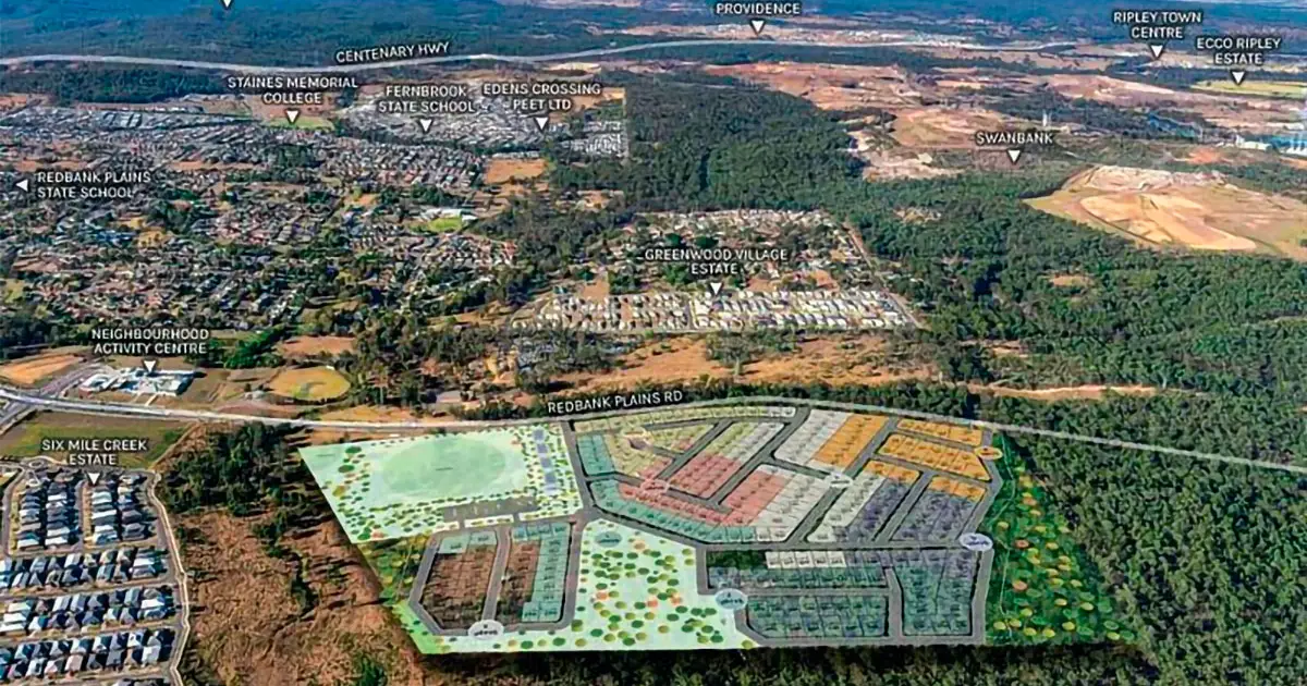 Construction of Century Estate is expected to be delivered progressively across six stages.