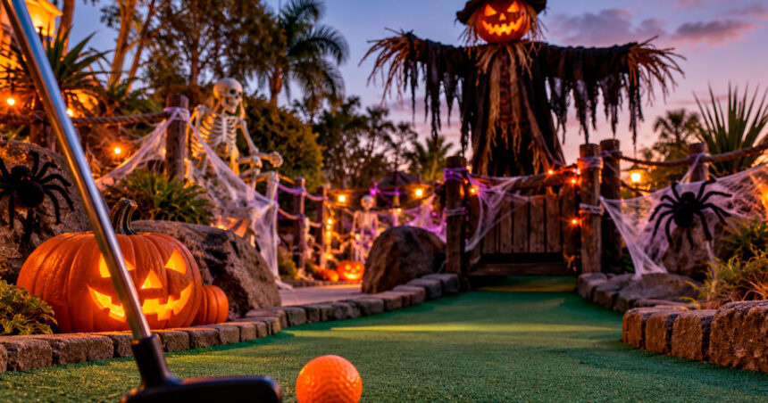 Brookwater Mini Golf becomes Spookwater for Halloween
