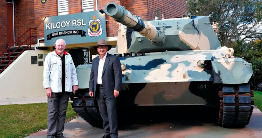 Shayne Neumann MP was thrilled to help Kilcoy RSL Sub Branch receive $9559.