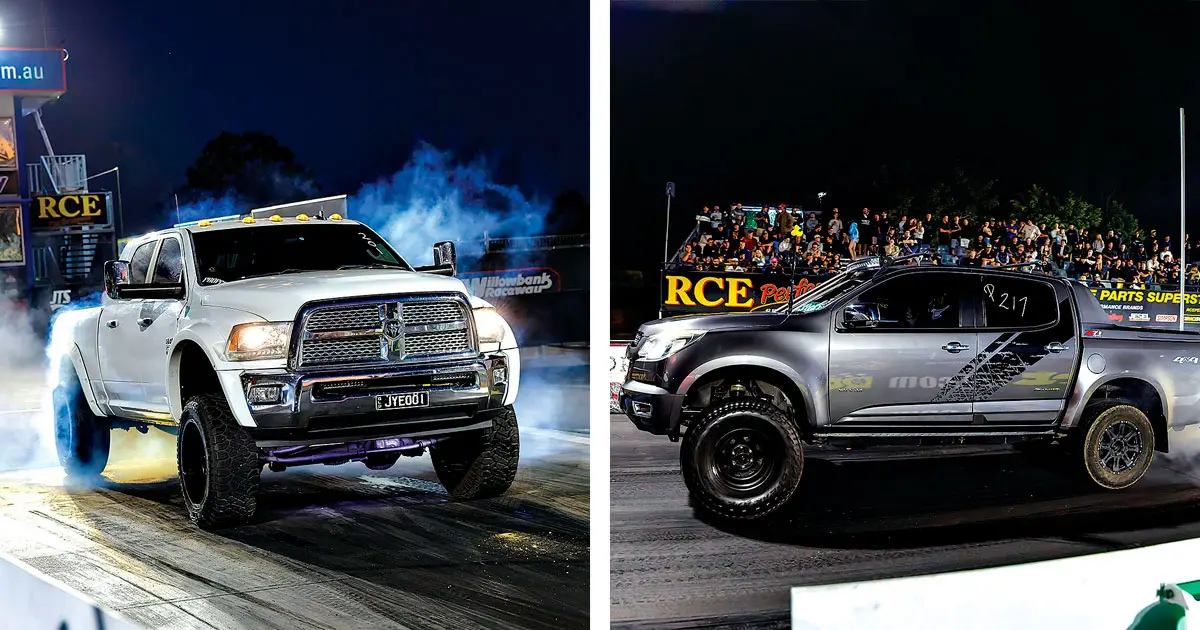 TORQUEING TOUGH: Diesel Assault is bringing a unique flavour to Willowbank’s increasingly popular street racing program and enthusiasts can’t wait.